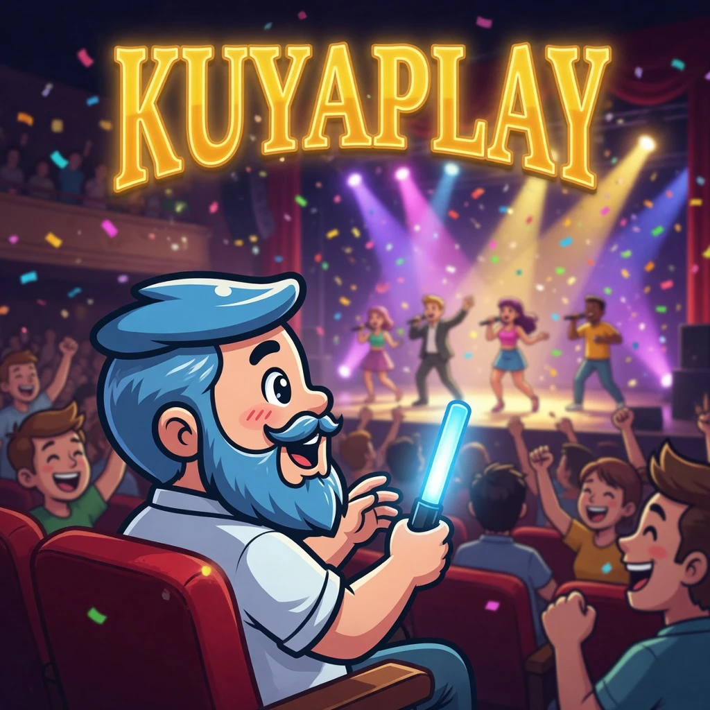 KuyaPlay game library interface displaying slot thumbnails, live casino tables, and sports betting categories